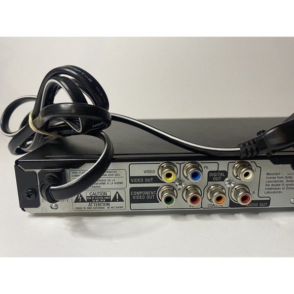 Sony CD/DVD Player DVP-SR200P w/Remote Control Tested Fully Functional - Picture 8 of 16